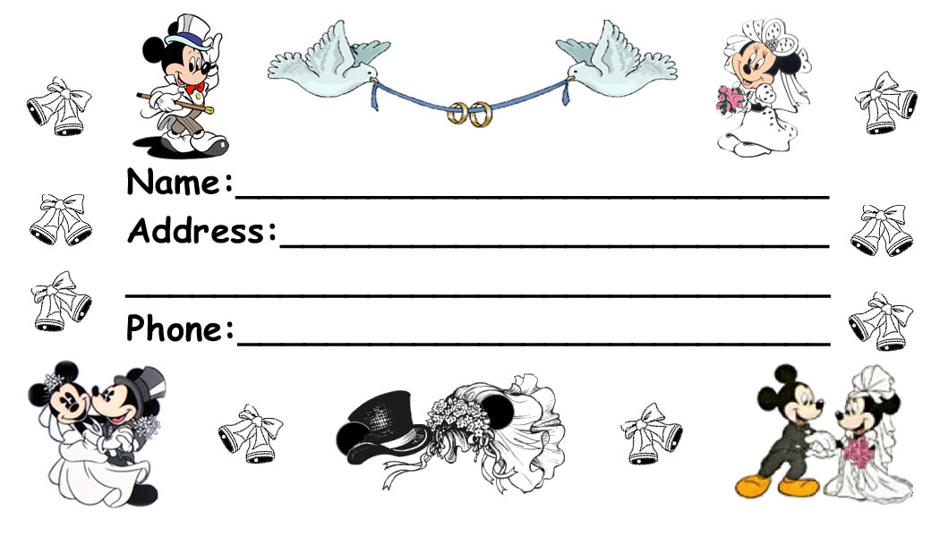Disney Luggage Tags - Page 1 of 3 download and print \][po
